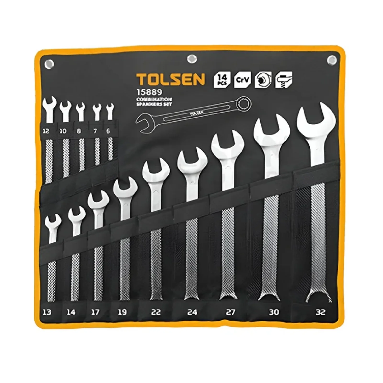 TOLSEN Combination Spanner Set