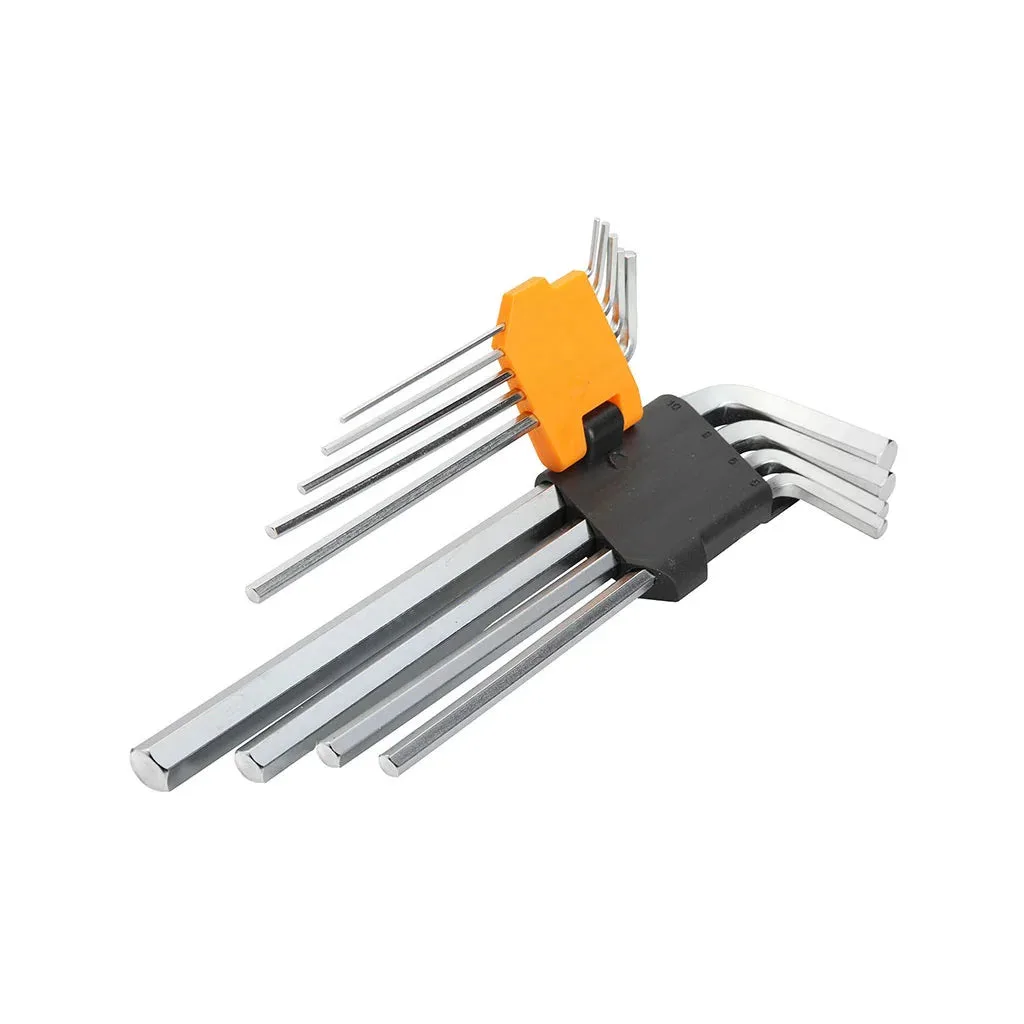 TOLSEN Extra Long Arm Hex Key Set
