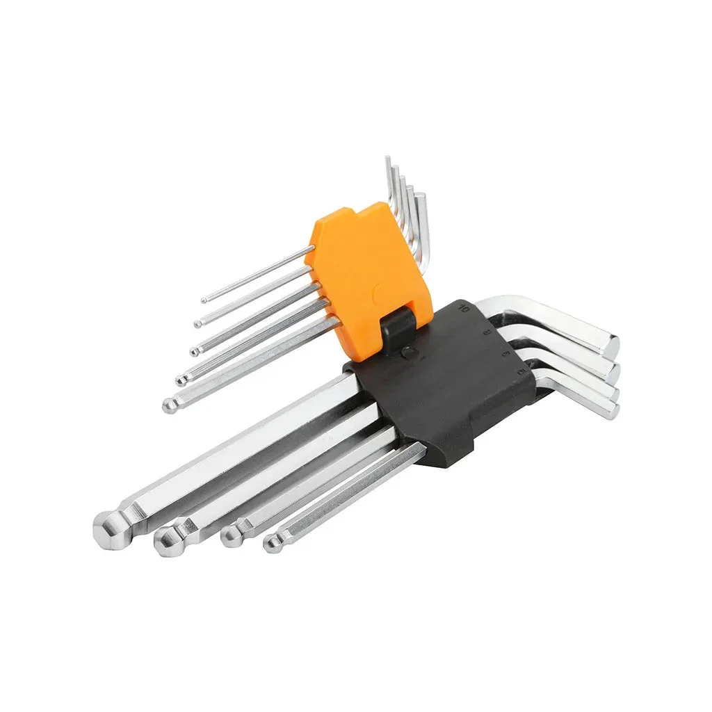 TOLSEN Ball Point Long Arm Hex Key Set