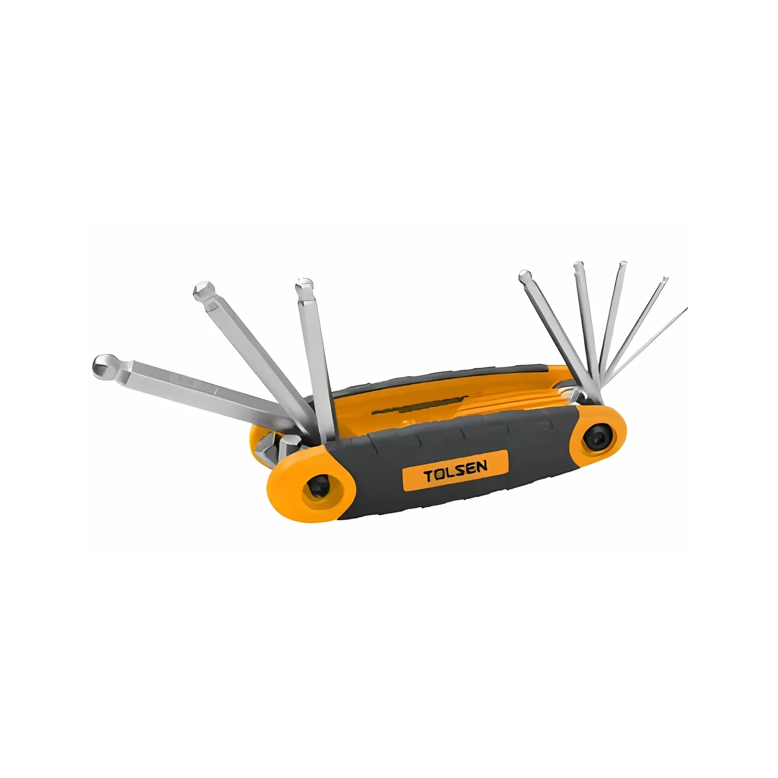 TOLSEN Folding Ball Point Hex Key Set