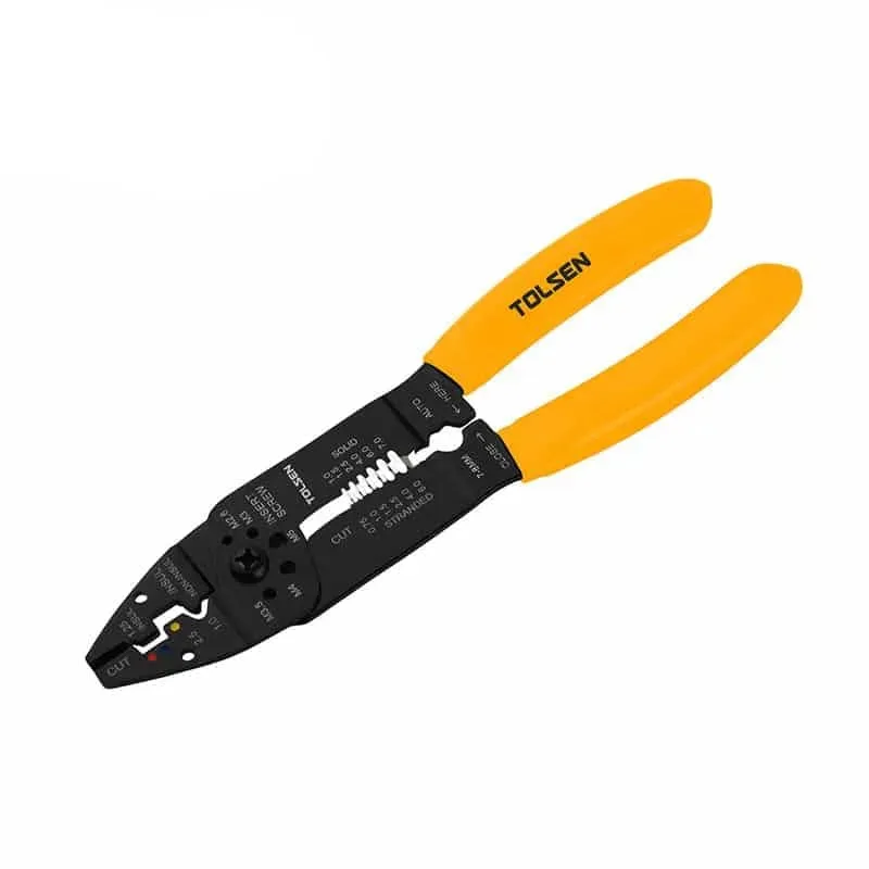 TOLSEN Wire Stripping And Crimping Pliers
