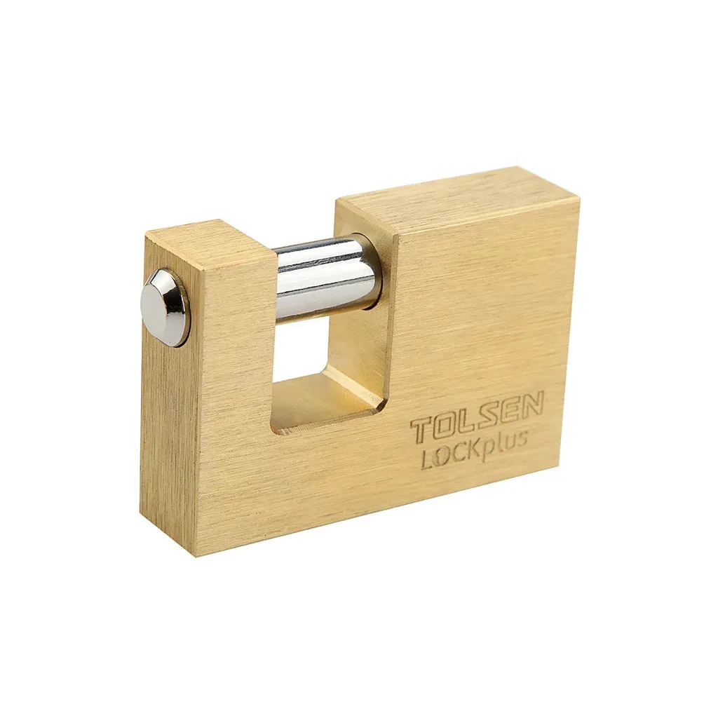 TOLSEN Brass Shutter Padlock Industrial