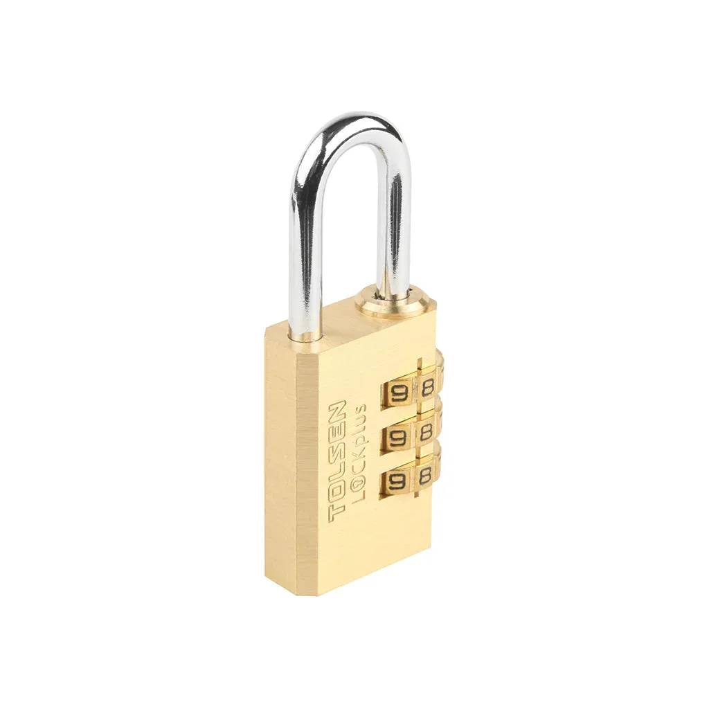 TOLSEN Combination Brass Padlock