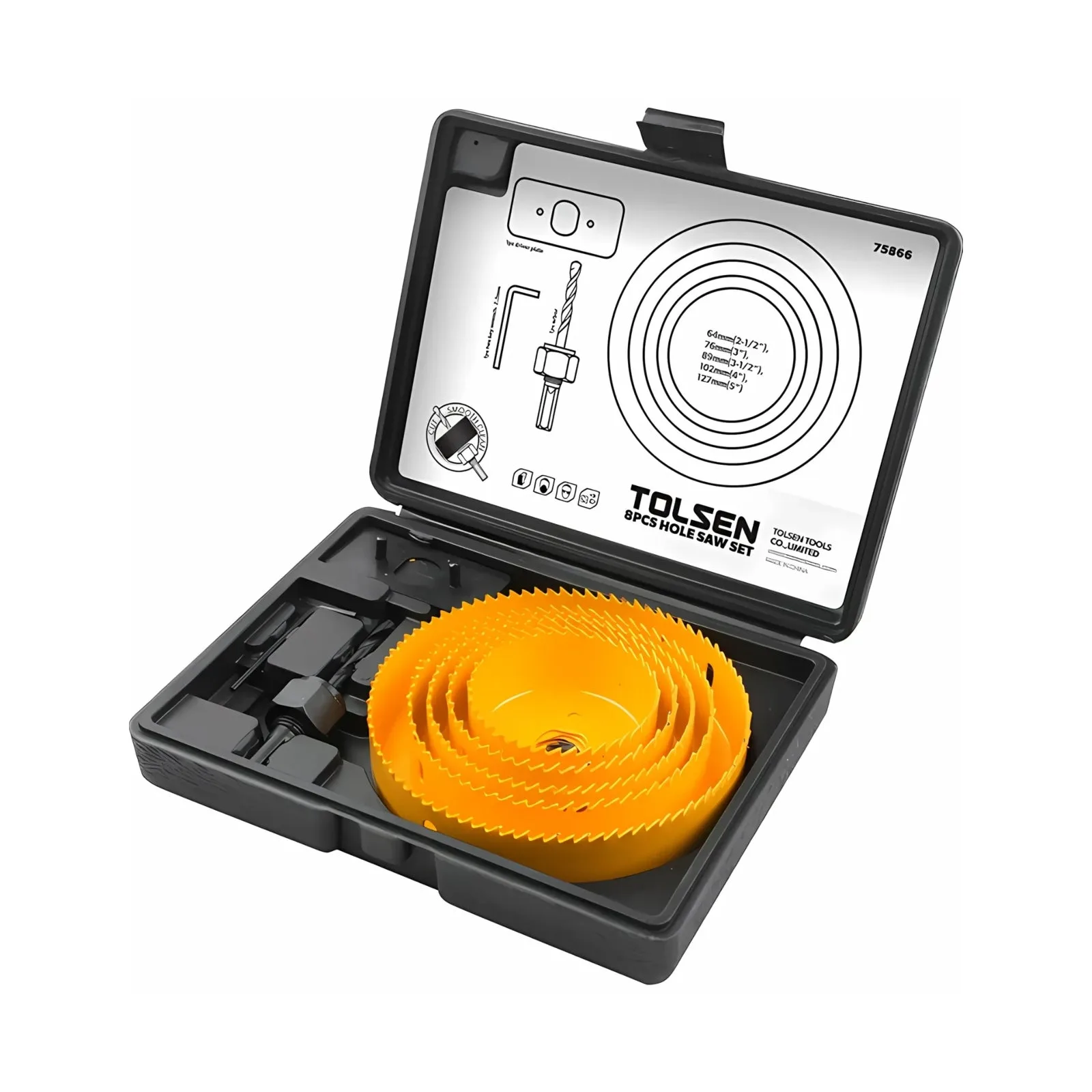 TOLSEN Hole Saw Set