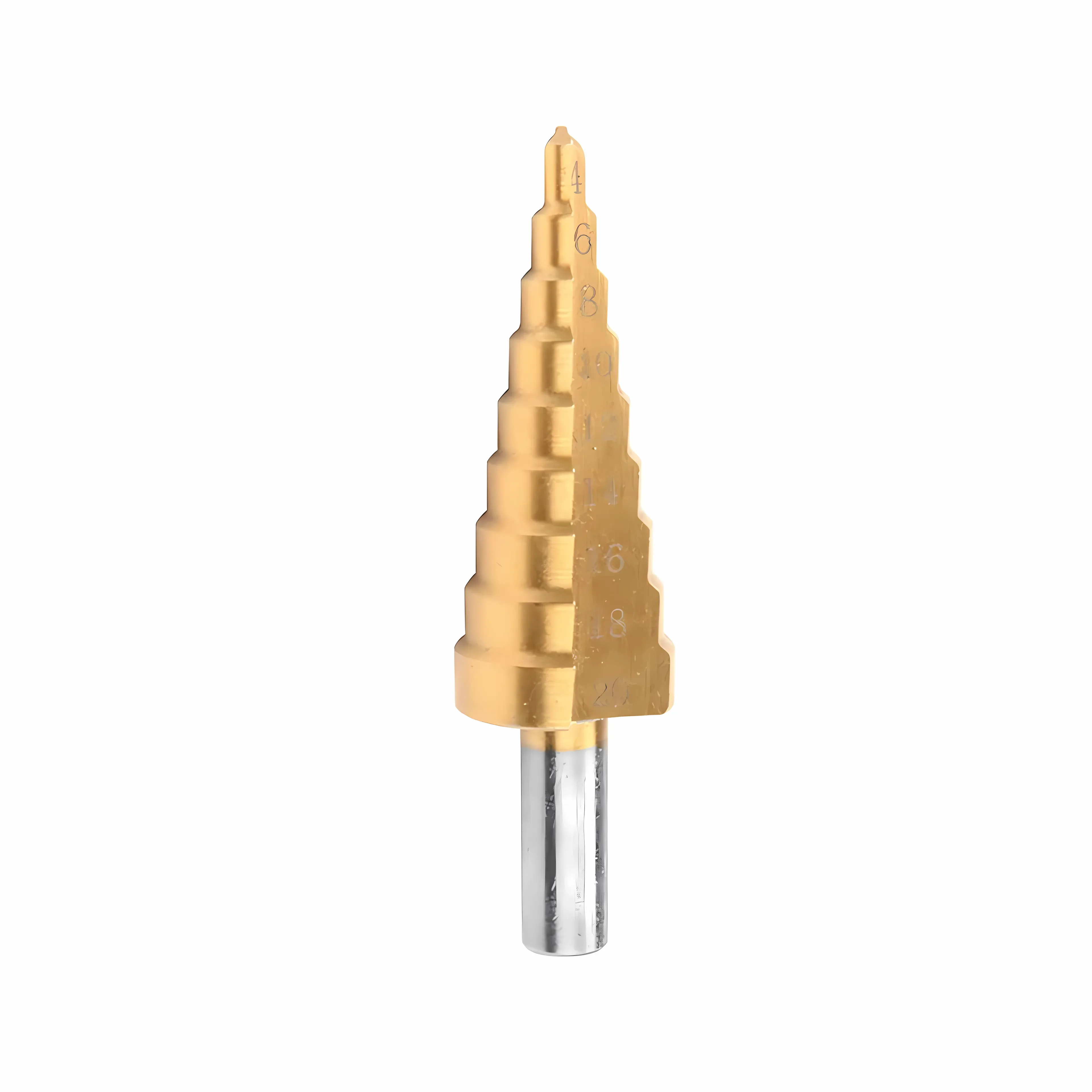 TOLSEN Titanium Coated Step Drill Bit