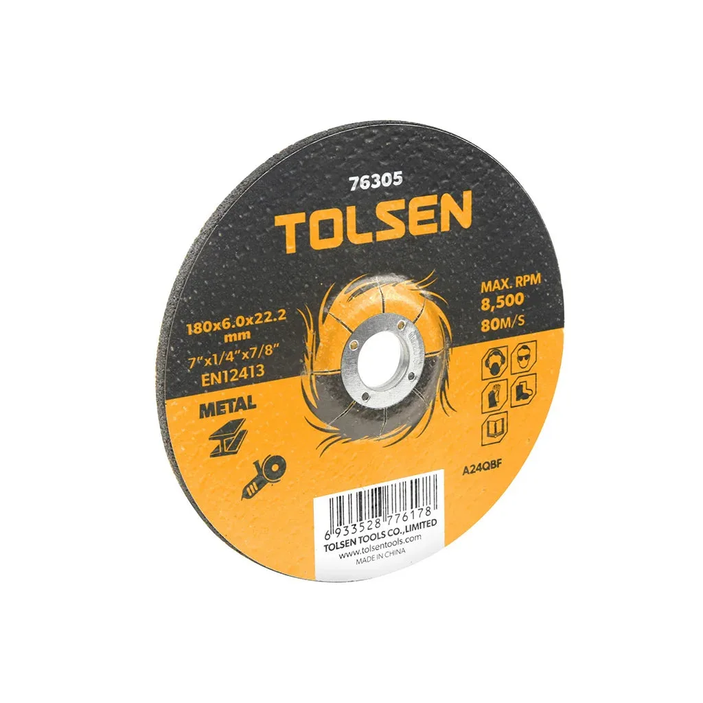 TOLSEN Depressed Centre Grinding Wheel Type 27