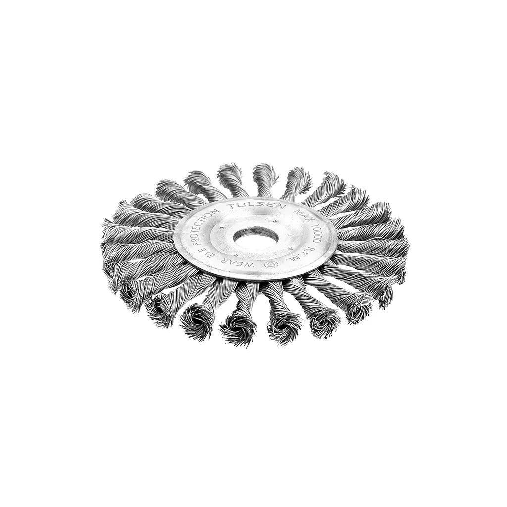 TOLSEN Circular Grinding Wire Brush