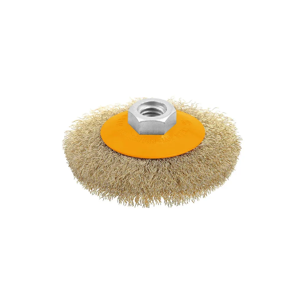 TOLSEN Crimped Wire Bevel Brush